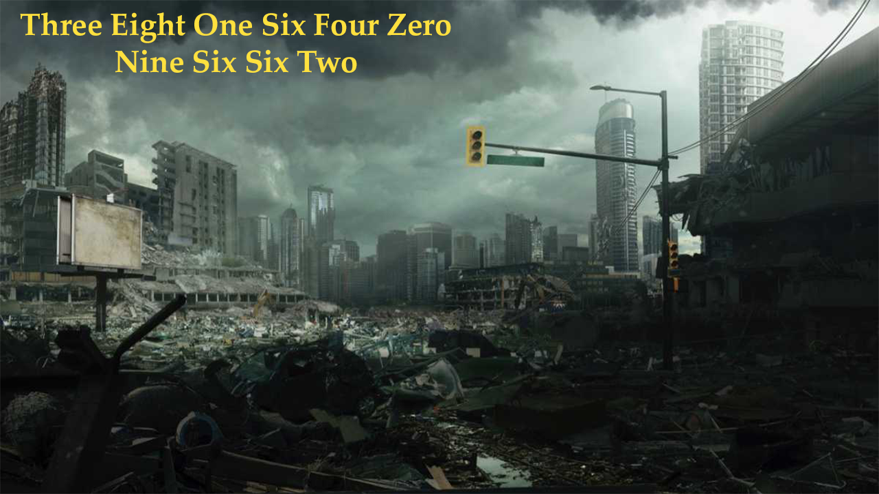 Extinction Level Event - Three Eight One Six Four Zero Nine Six Six Two